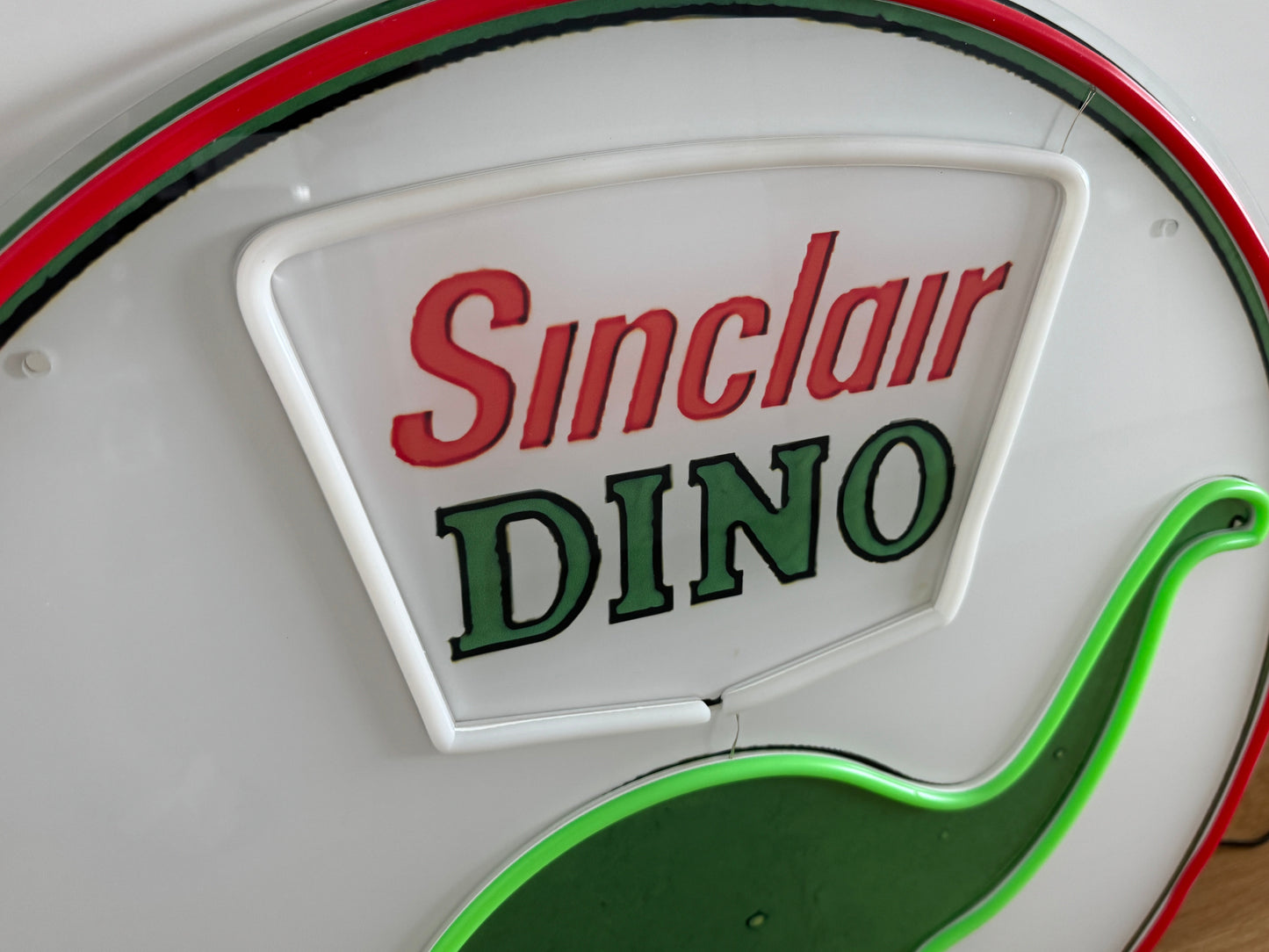 Sinclair Dino Neon Sign #N127