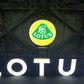 Lotus Illuminated Logo Sign #D51