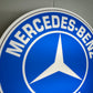 Mercedes Benz Service Round Illuminated Logo Sign #B54