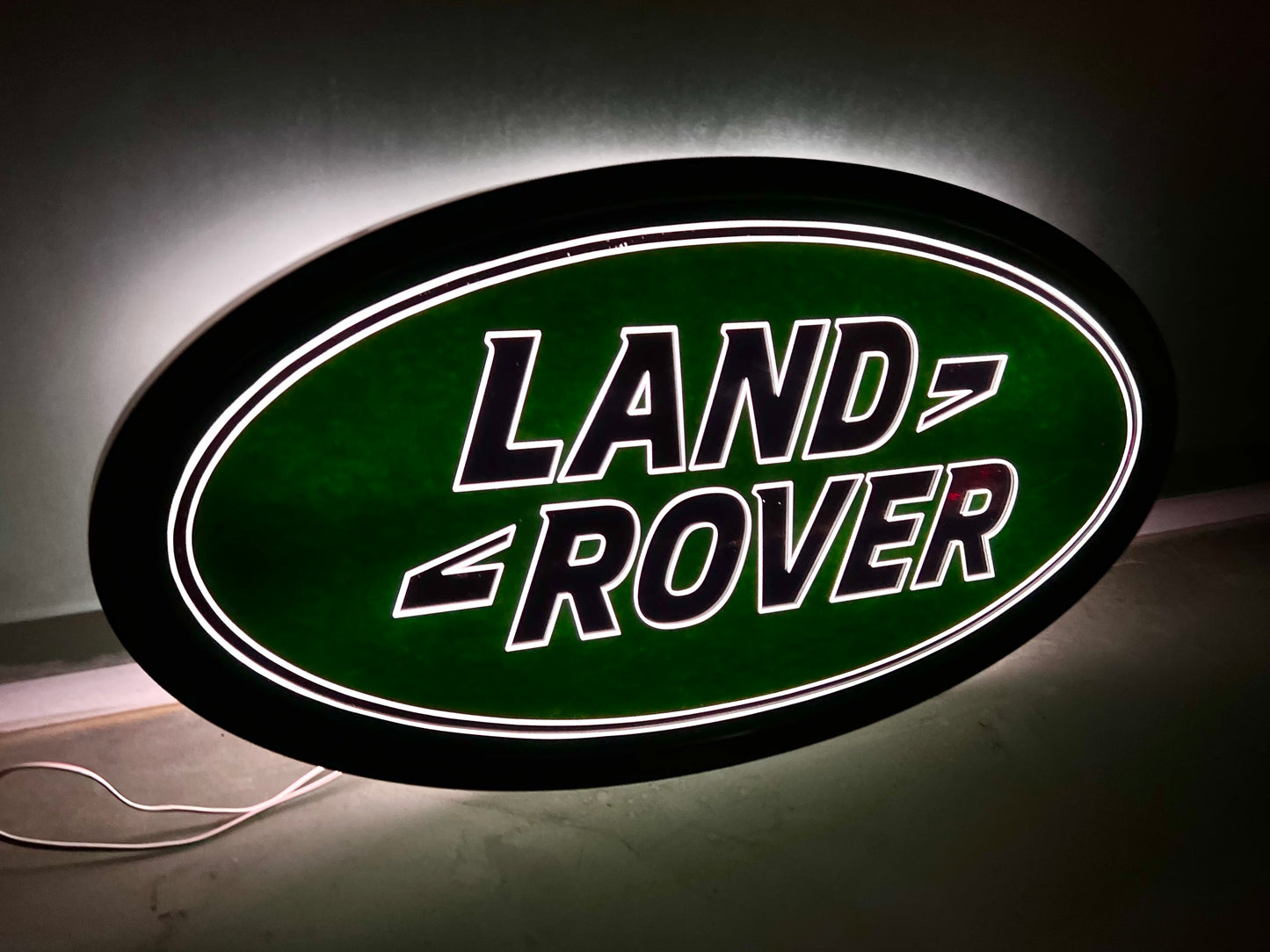 Land Rover Dealer Illuminated Logo Sign #D11