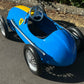 American Retro Racer Pedal Car Blue and Yellow #S16