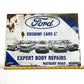 Ford Erskine Vintage Metal Sign #A76