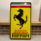 Ferrari Servizio Assistenza Illuminated Logo Sign #B29