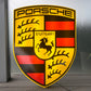 Porsche Crest Illuminated Sign #B59