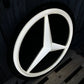 Mercedes Benz Dealership Vintage Round Illuminated Sign #D14