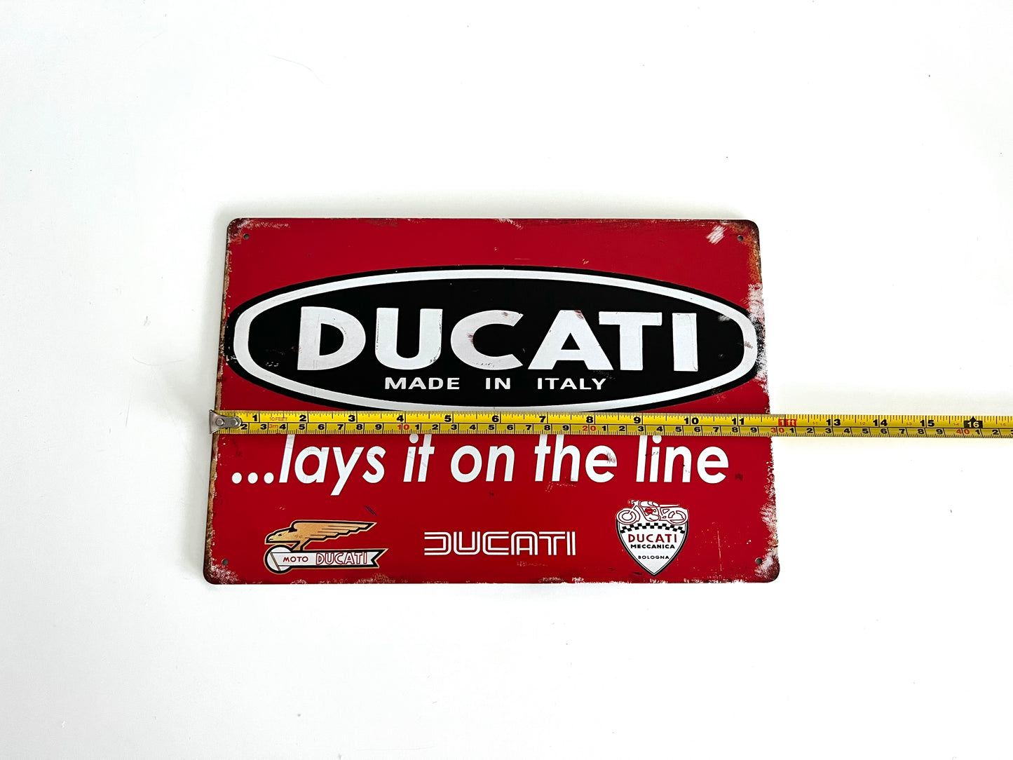Ducati Metal Sign #A25