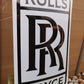 Rolls Royce Enamel Sign #A68