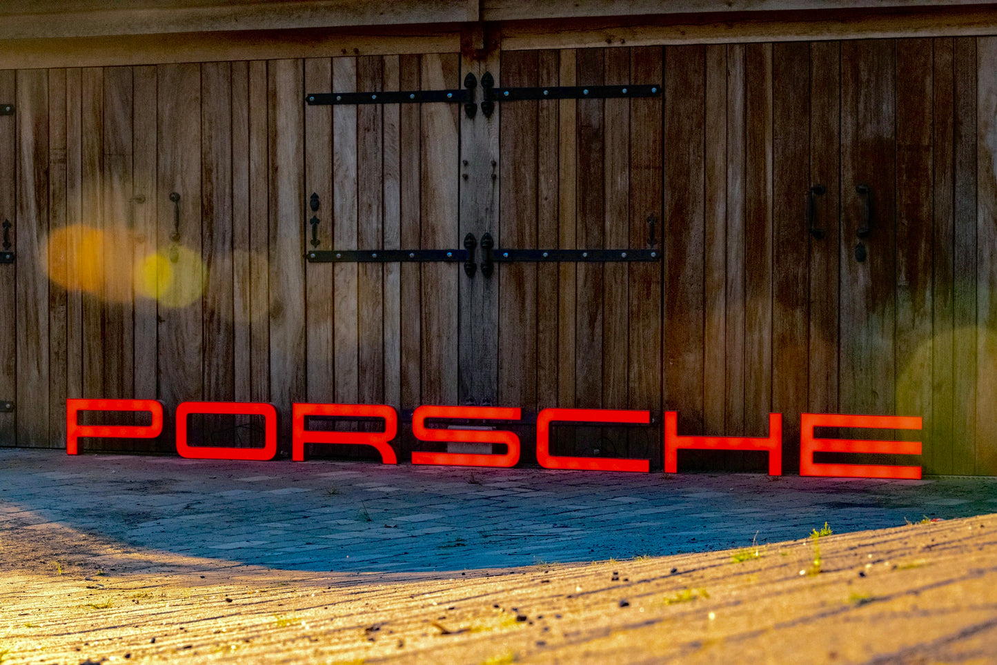 Porsche Dealership Illuminated Sign #D18
