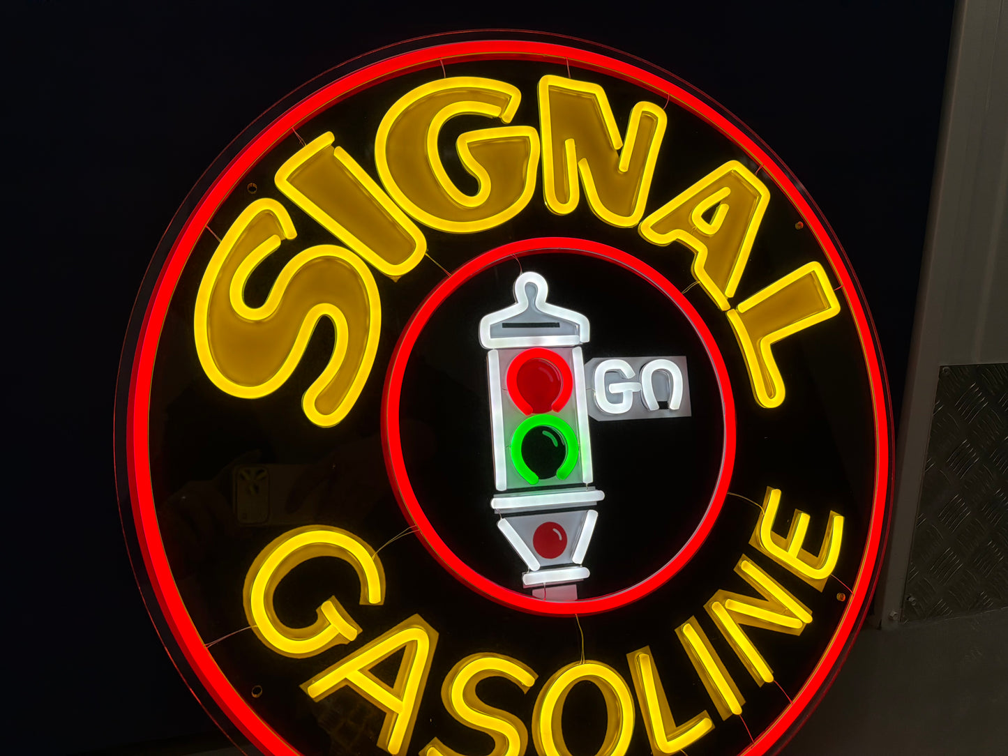 Signal Gasoline Neon Sign #N96