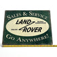 Land Rover Metal Sign #A85