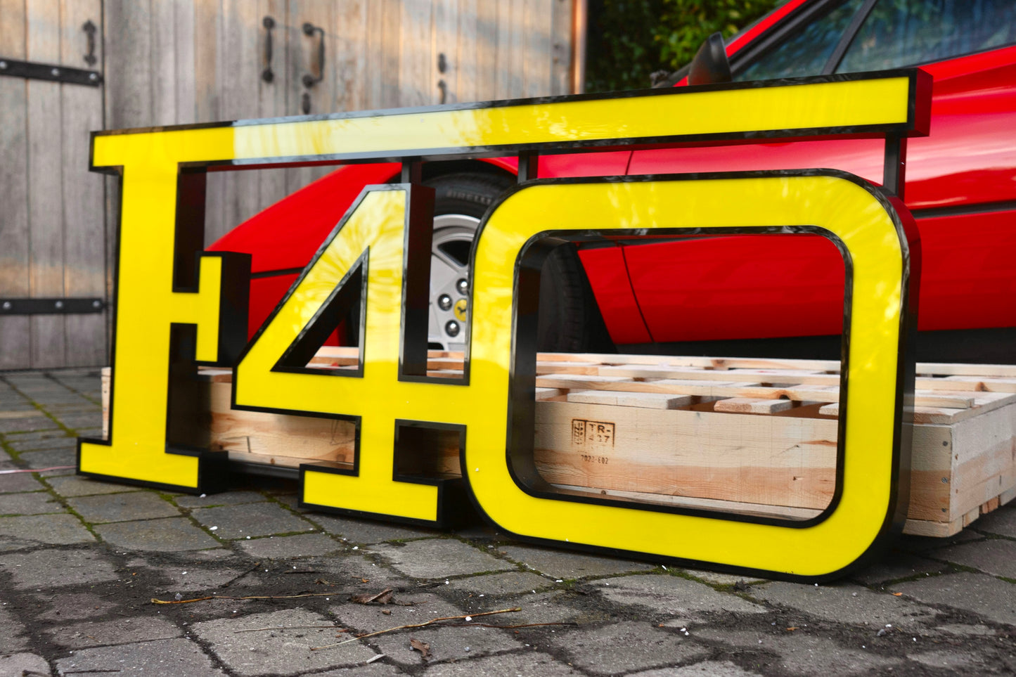 Ferrari F40 Illuminated Sign #D6