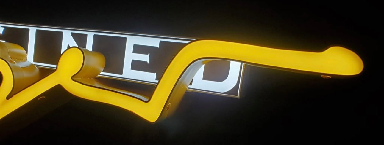 Singer Reimagined Porsche Illuminated Sign #D21
