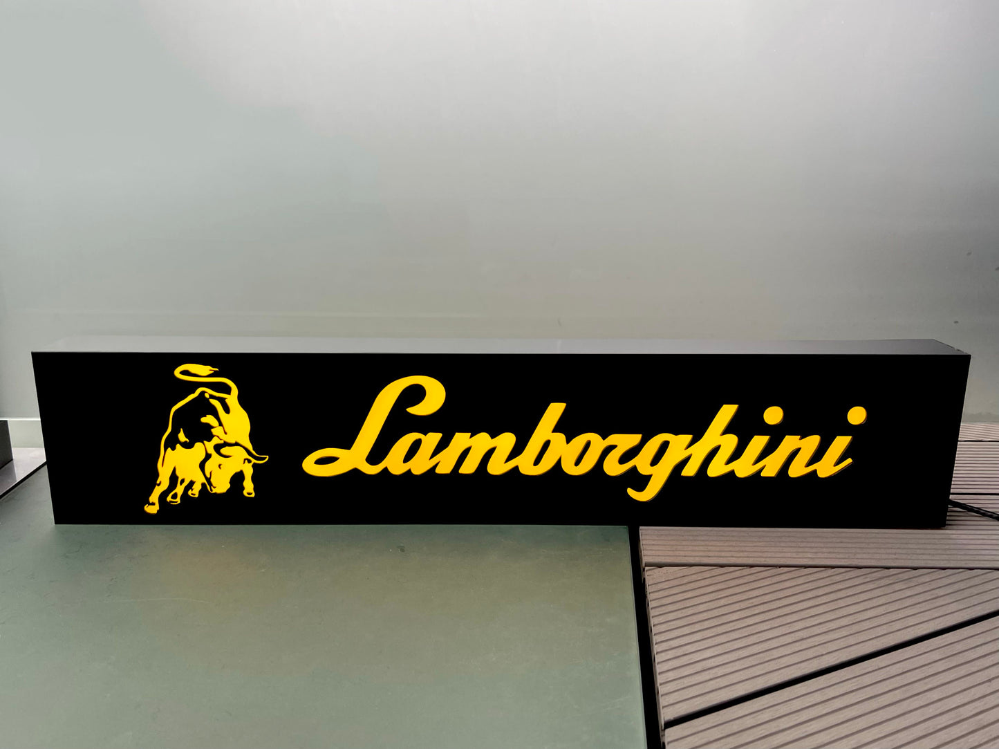 Lamborghini Illuminated Sign #B44
