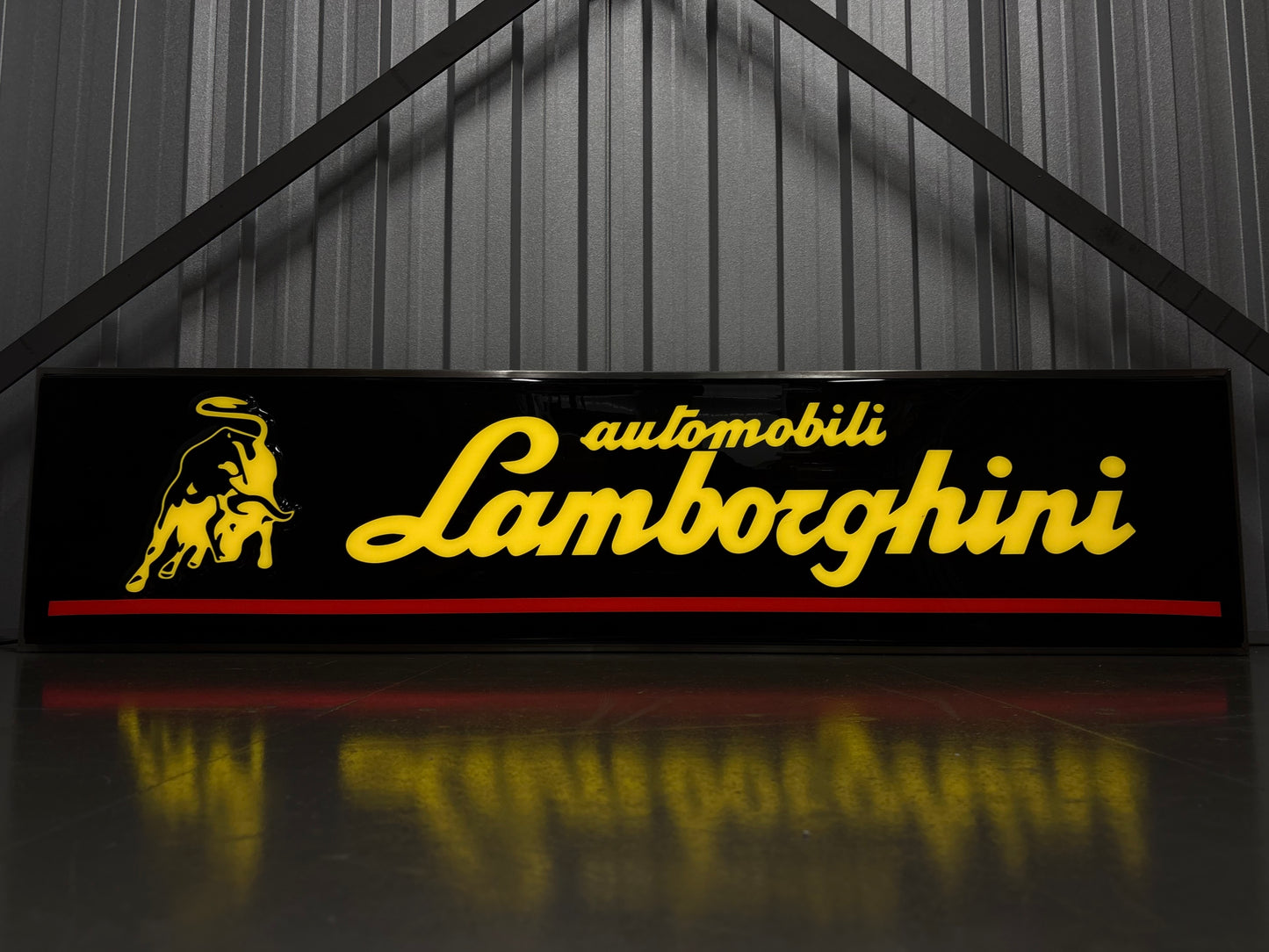 Lamborghini Dealership Illuminated Sign #D37