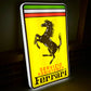 Ferrari Servizio Assistenza Illuminated Logo Sign #B29