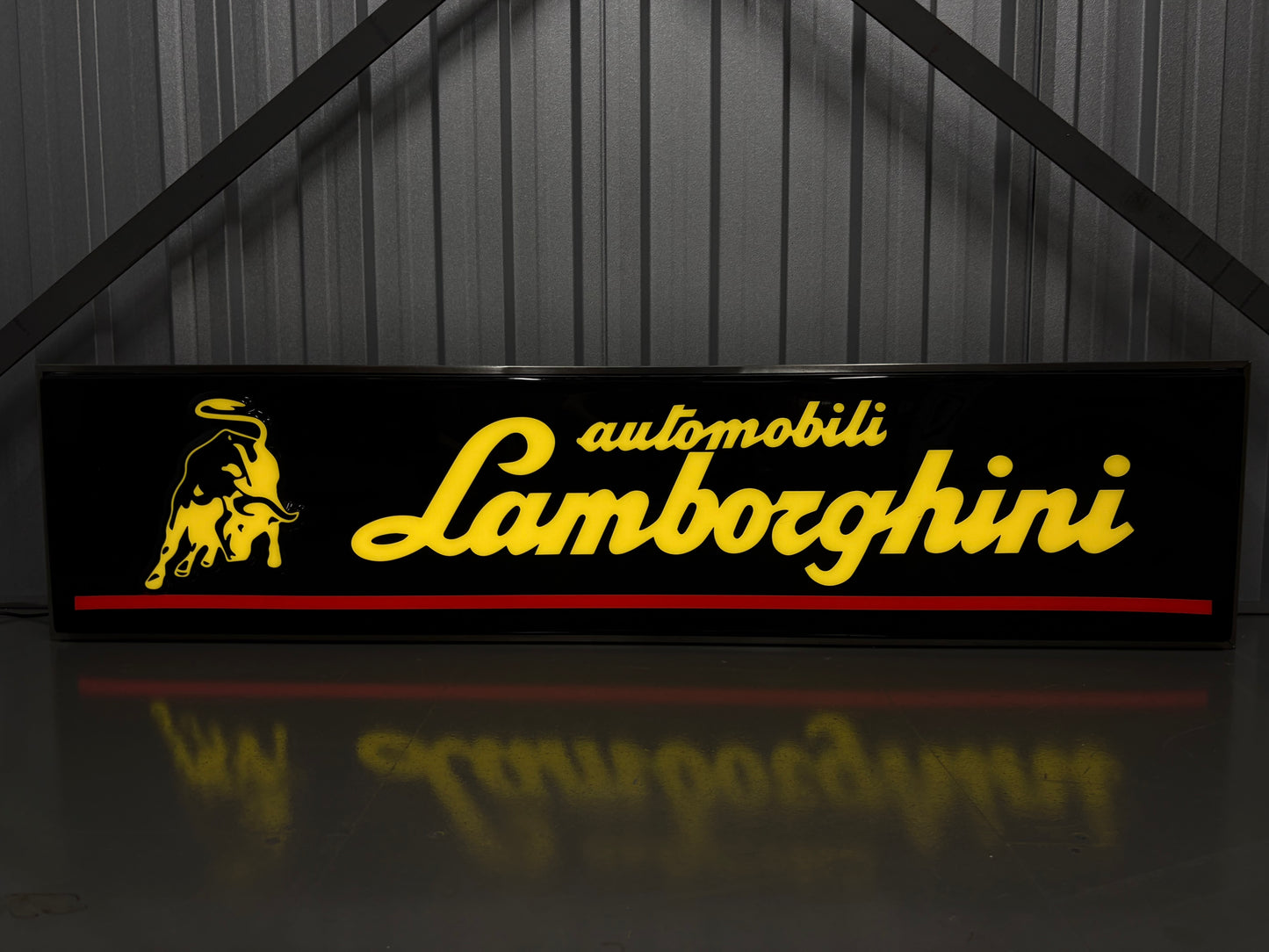 Lamborghini Dealership Illuminated Sign #D37