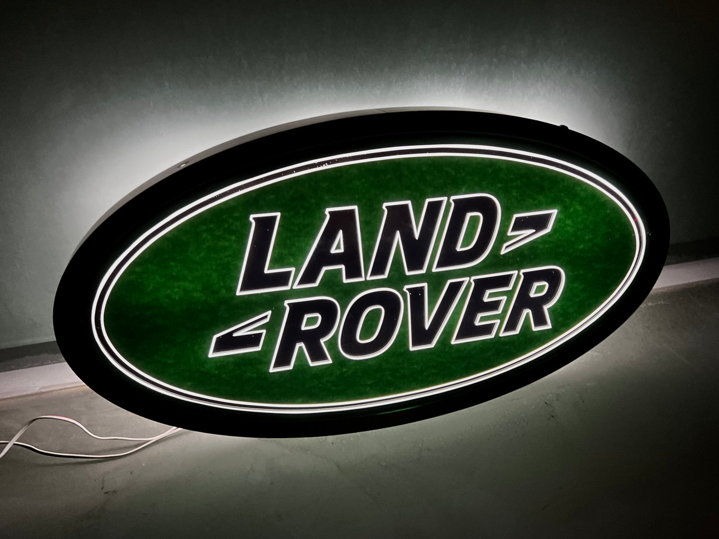 Land Rover Dealer Illuminated Logo Sign #D11
