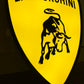Lamborghini Illuminated Shield Sign #B43