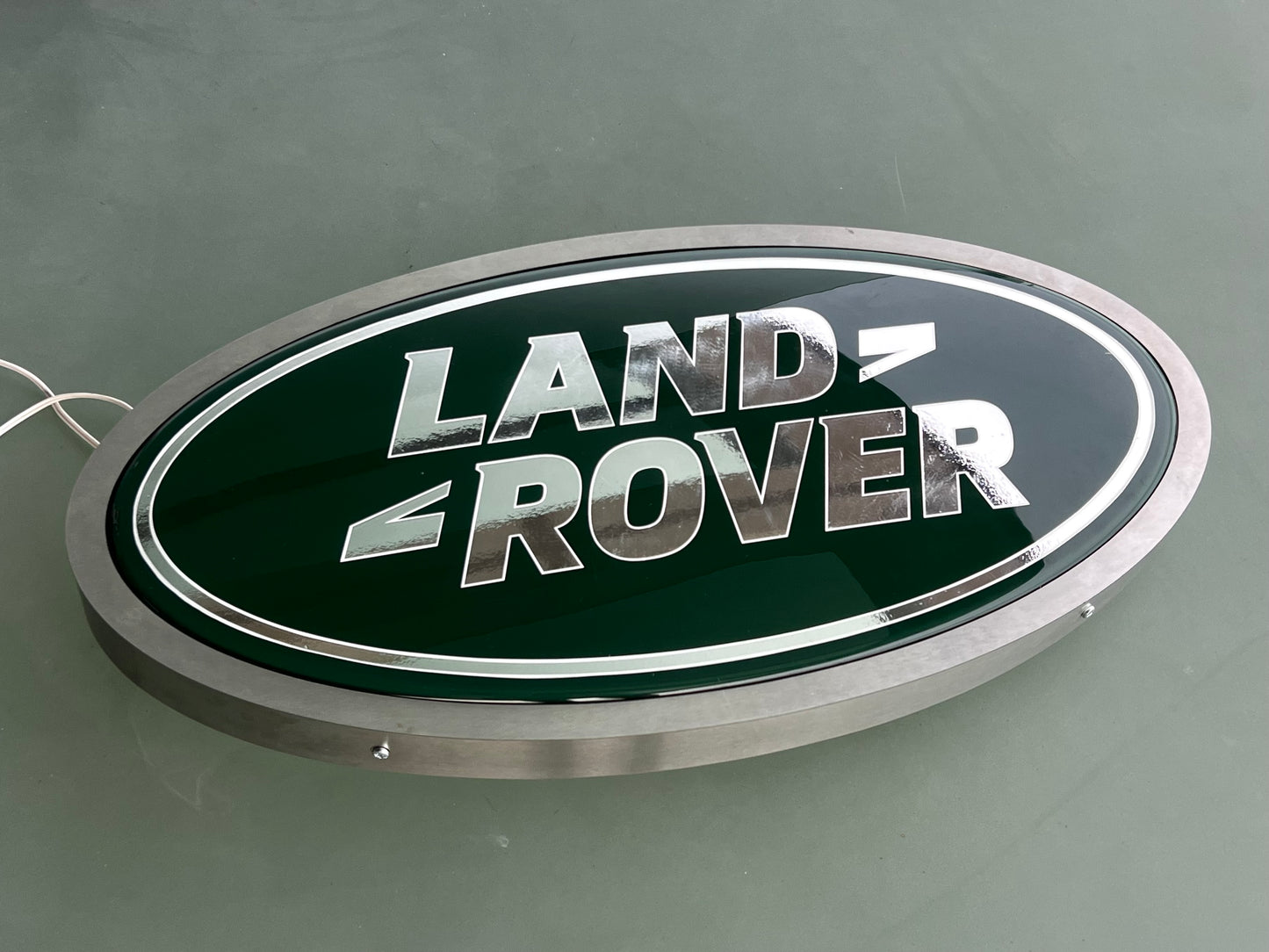 Land Rover Dealer Illuminated Logo Sign #D11
