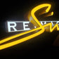 Singer Reimagined Porsche Illuminated Sign #D21