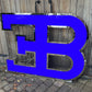 Bugatti EB Dealership Illuminated Logo Sign #D1