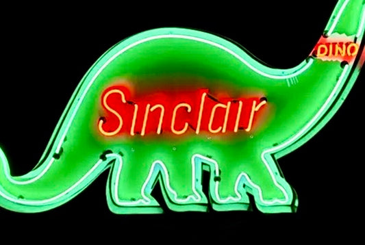 Sinclair Dinosaur Neon Sign #N118
