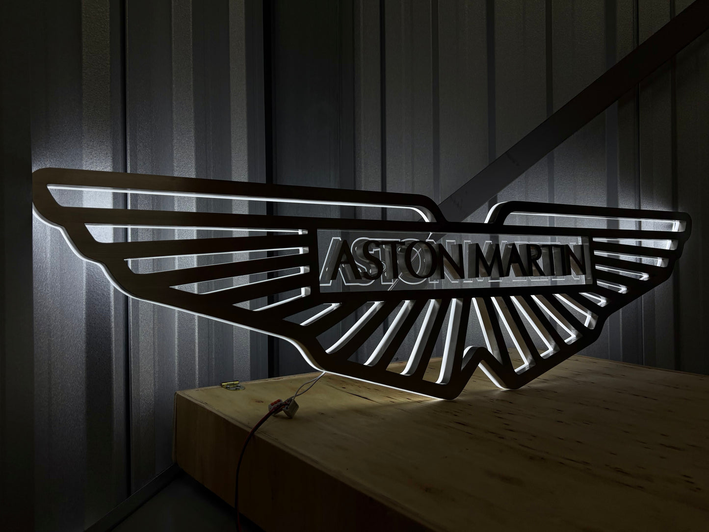 Aston Martin Illuminated Sign #D62