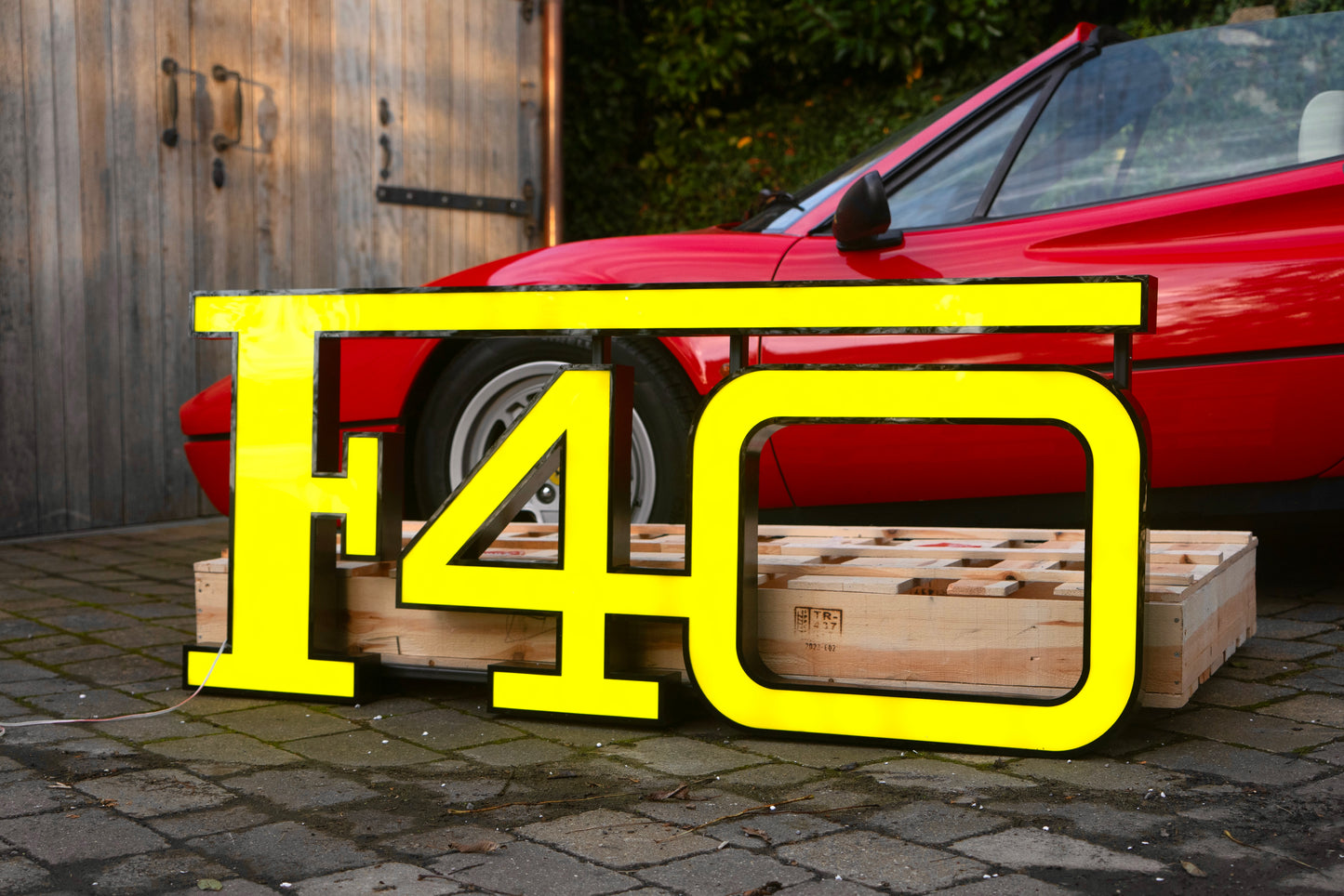 Ferrari F40 Illuminated Sign #D6