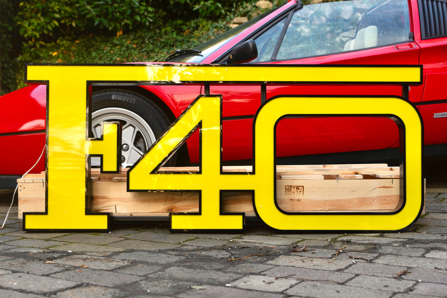 Ferrari F40 Illuminated Sign #D6
