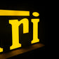 Ferrari Spellout Illuminated Logo Sign #D7