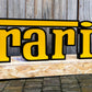 Ferrari Spellout Illuminated Logo Sign #D7