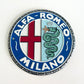Alfa Romeo Round Cast Iron Sign #A3
