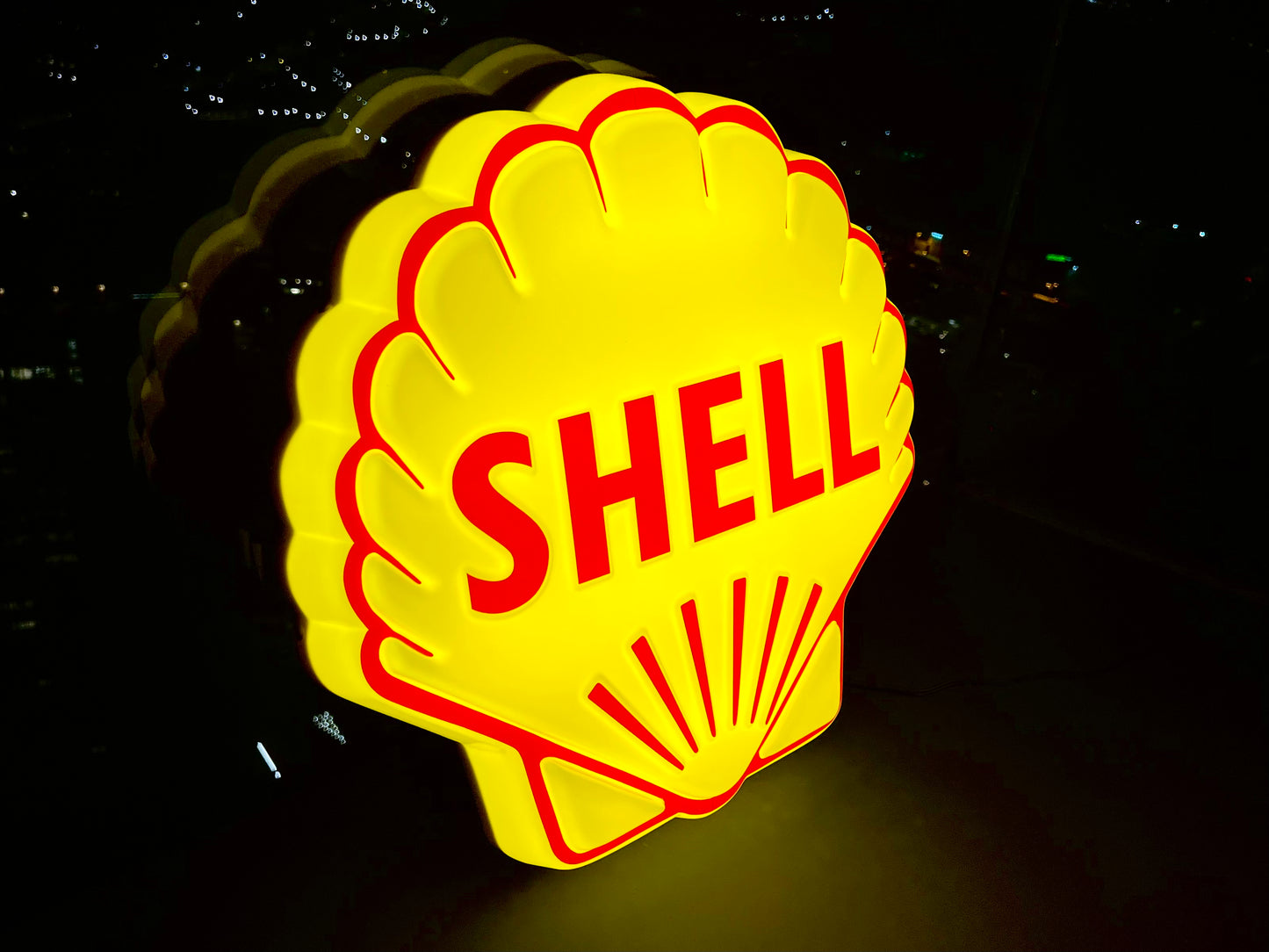 Shell Oil Illuminated Sign #B62