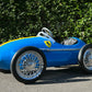 American Retro Racer Pedal Car Blue and Yellow #S16