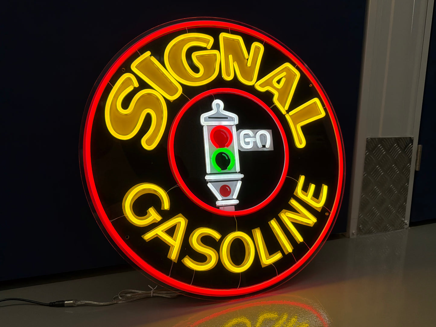Signal Gasoline Neon Sign #N96
