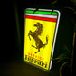 Ferrari Service Illuminated Logo Sign #B28
