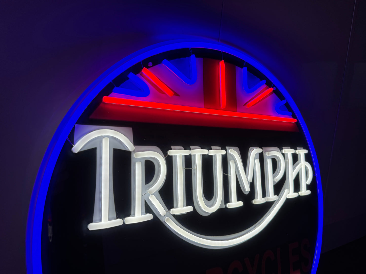 Triumph Motorcycles Neon Sign #N136