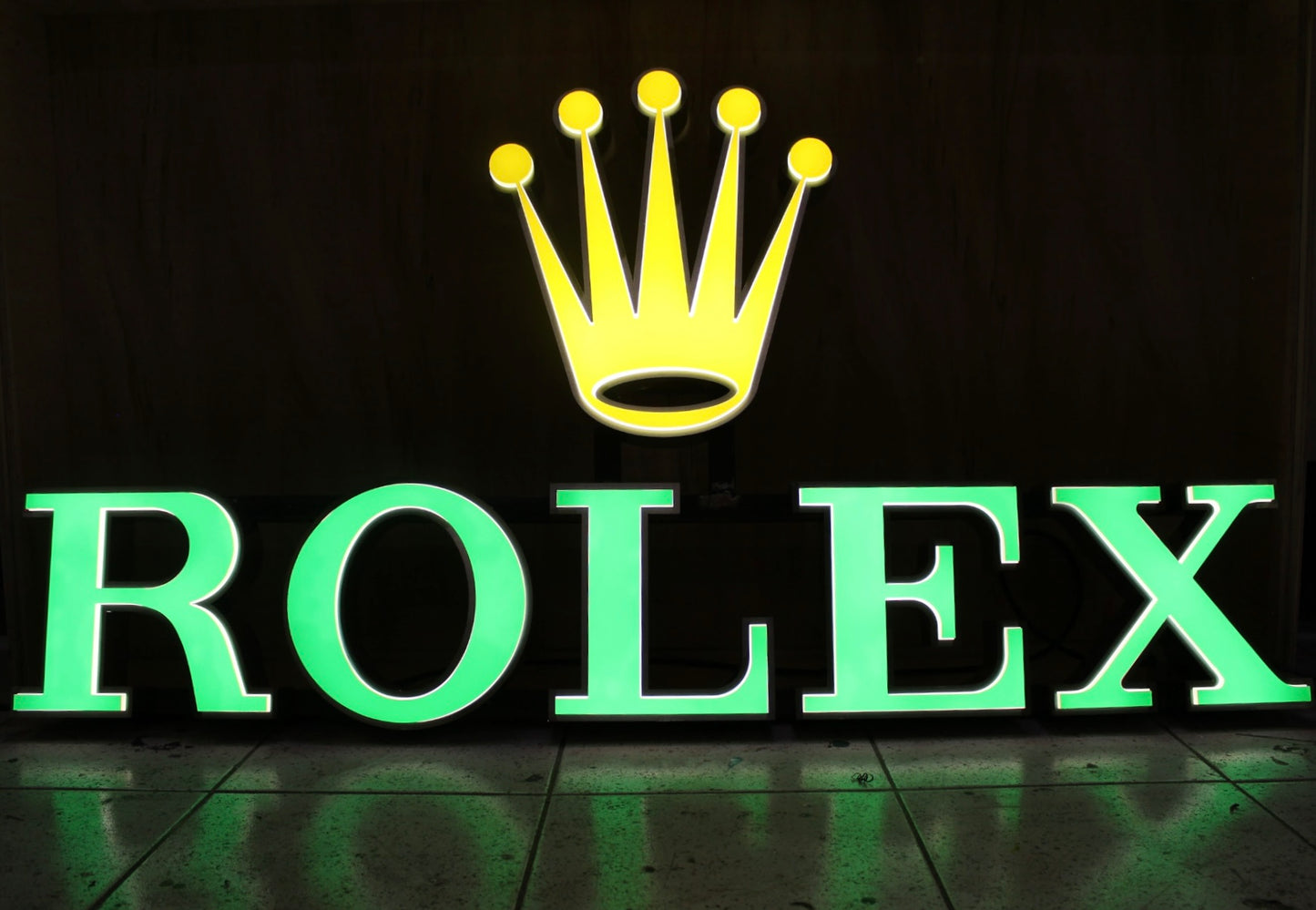 Rolex Dealership Illuminated Sign #D34