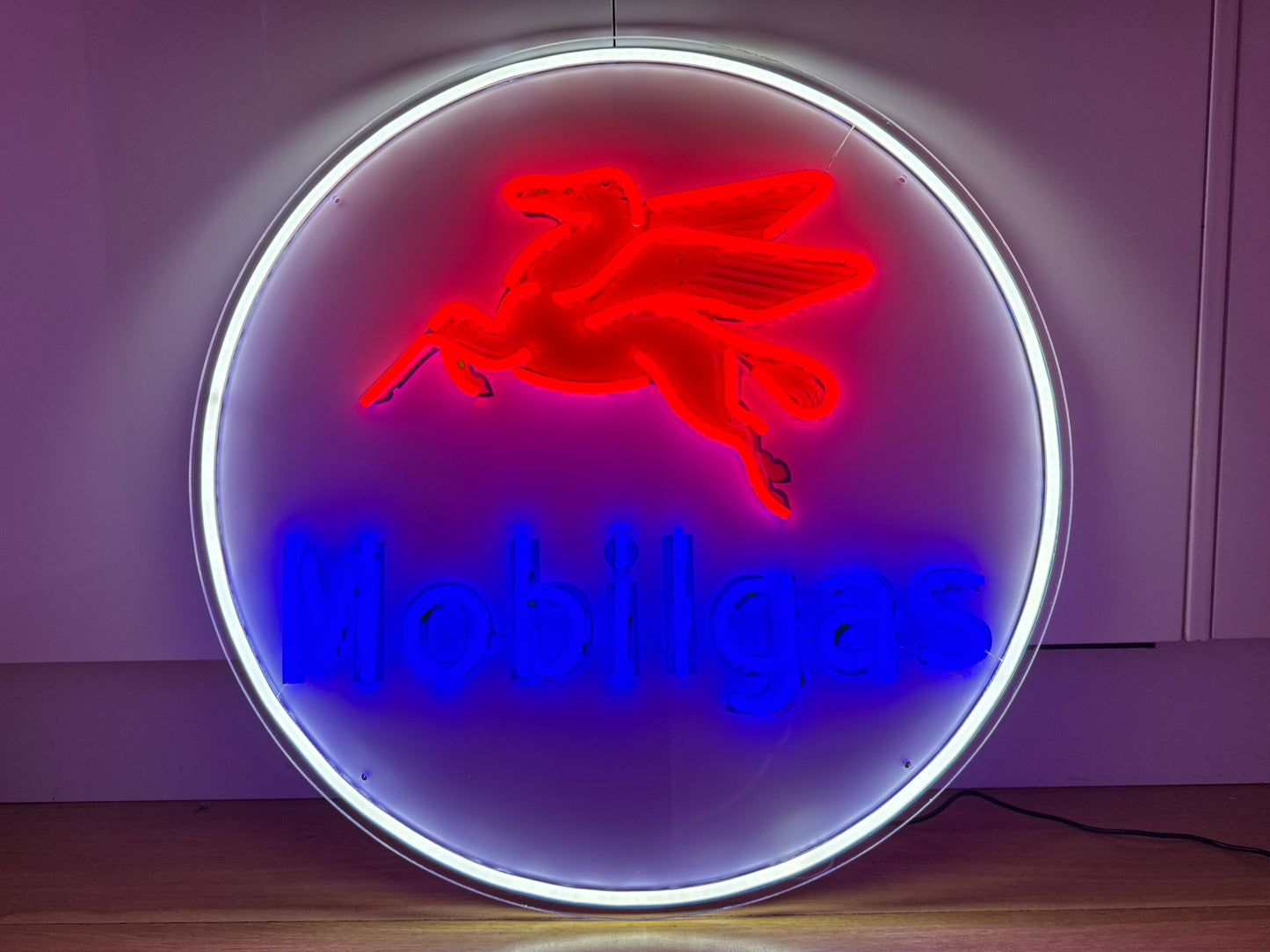 Mobil Mobilgas Neon Sign #N128