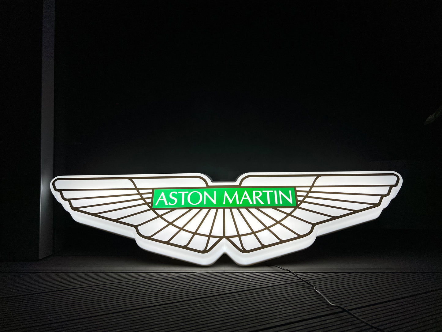 Aston Martin Illuminated Wings Sign #B6