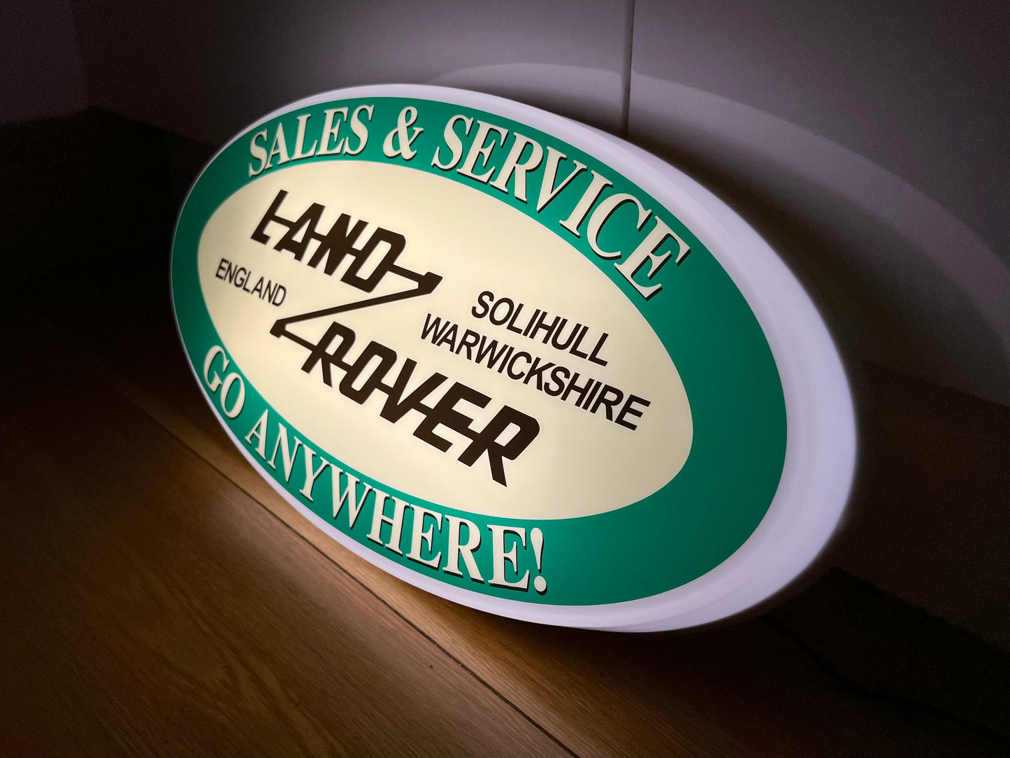 Land Rover Illuminated Sign #B48