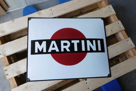 Martini Enamel Sign #A59