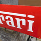 Ferrari Enamel Sign #A32