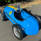 American Retro Racer Pedal Car Blue and Yellow #S16