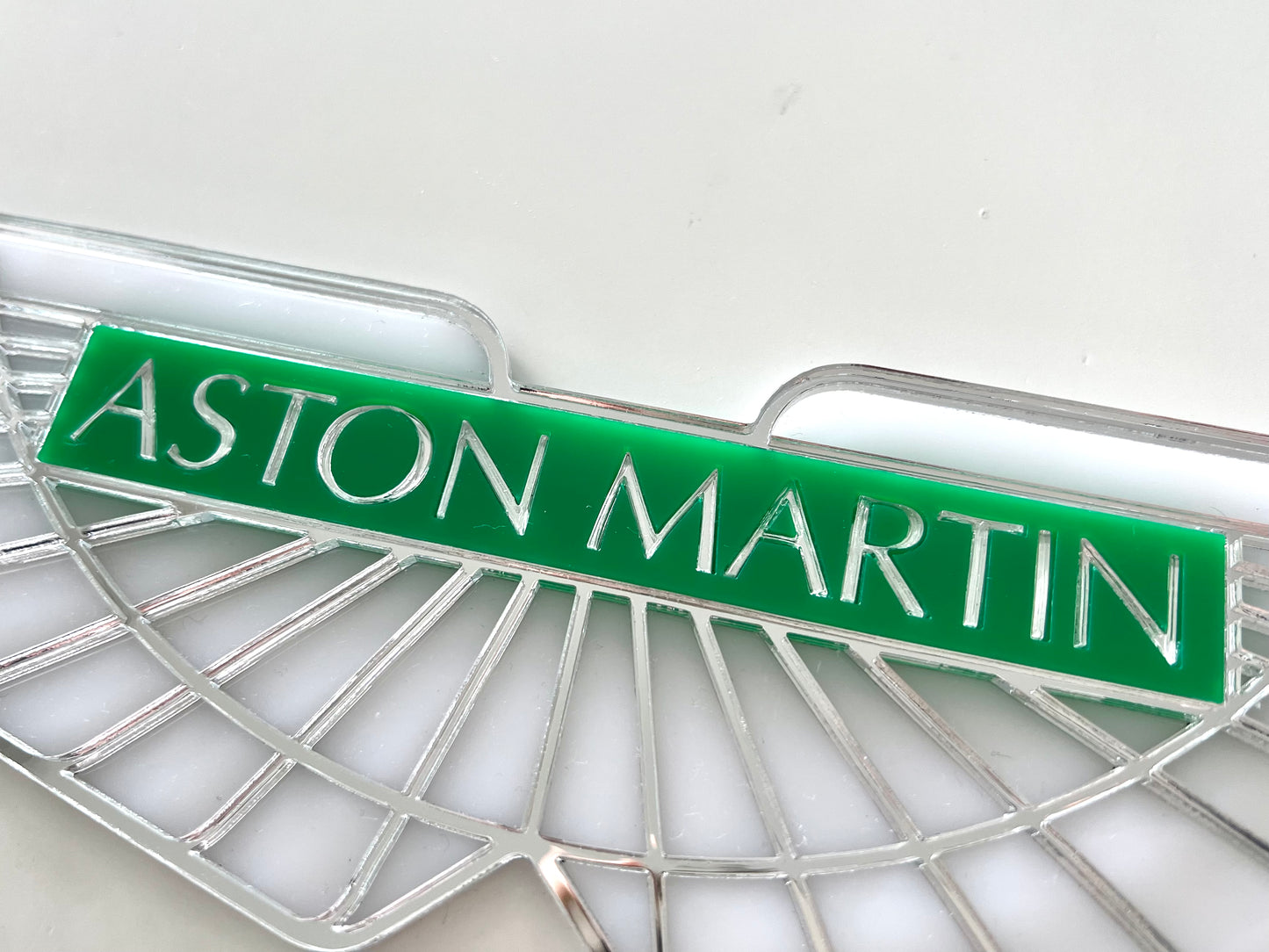 Aston Martin Acrylic Logo Sign #A4