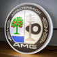 Mercedes Benz AMG Round Illuminated Logo Sign #B52