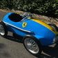 American Retro Racer Pedal Car Blue and Yellow #S16