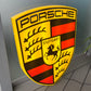 Porsche Crest Illuminated Sign #B59