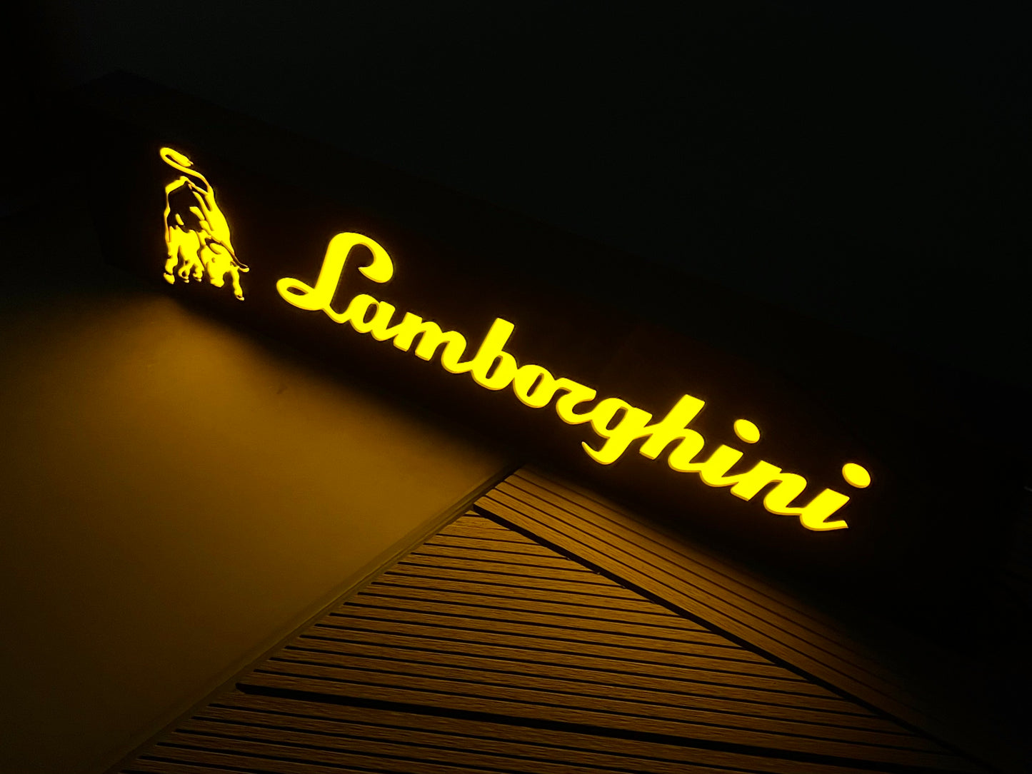 Lamborghini Illuminated Sign #B44