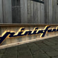 Pininfarina Illuminated Metal Sign Blue #D16